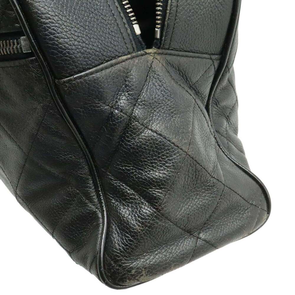 CHANEL Black Caviar Leather Bag - Picture 8 of 10